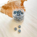 Stone grey wax seal beads - MK Stationery