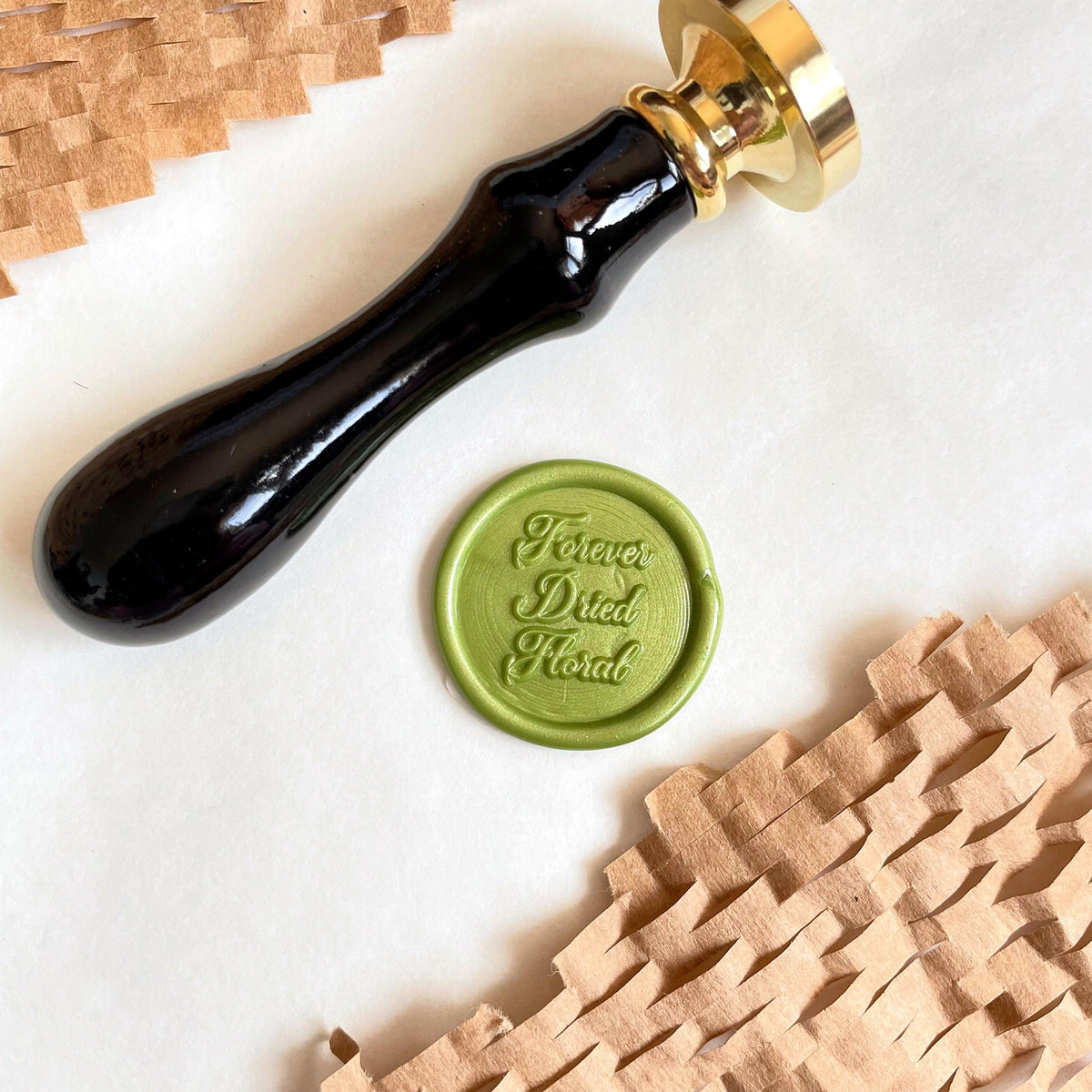 Custom wax seal stamp - MK Stationery